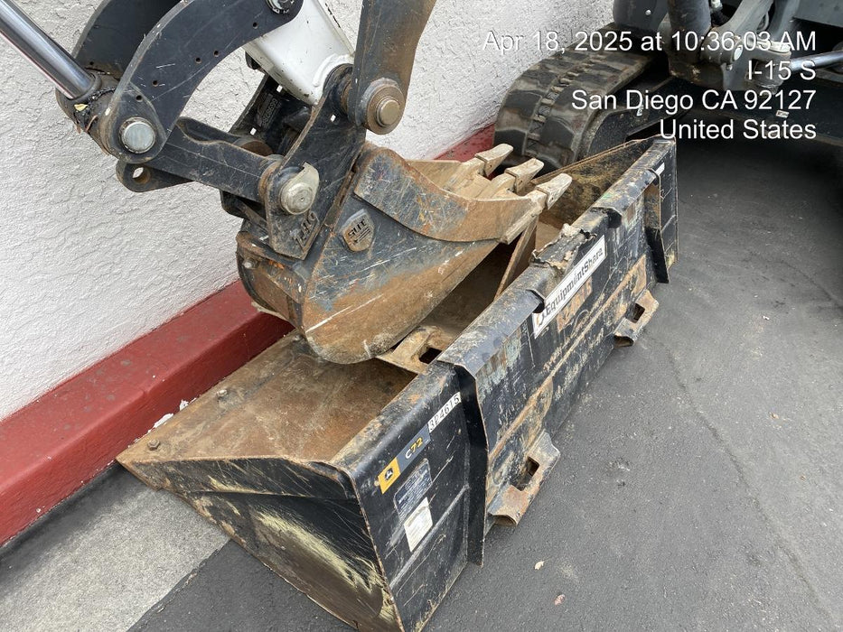 2024 STEEL UNLIMITED 12" Bucket, Mini Excavator. Steel Unlimited