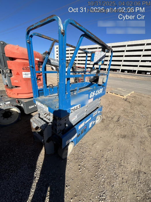 2017 Genie GS-1930 Genie GS-1930 Scissor Lift