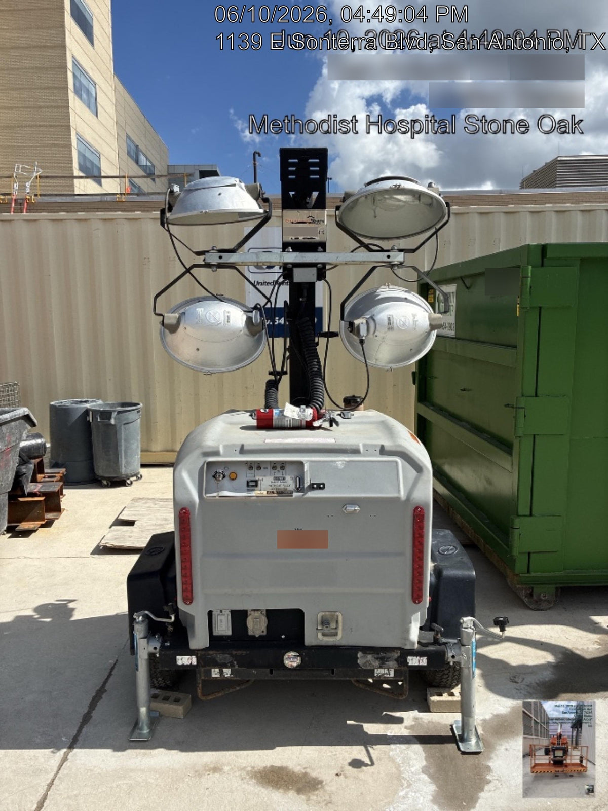 2018 Wacker Neuson LTV6K-MH Wacker Neuson LTV6K Towable Light Tower