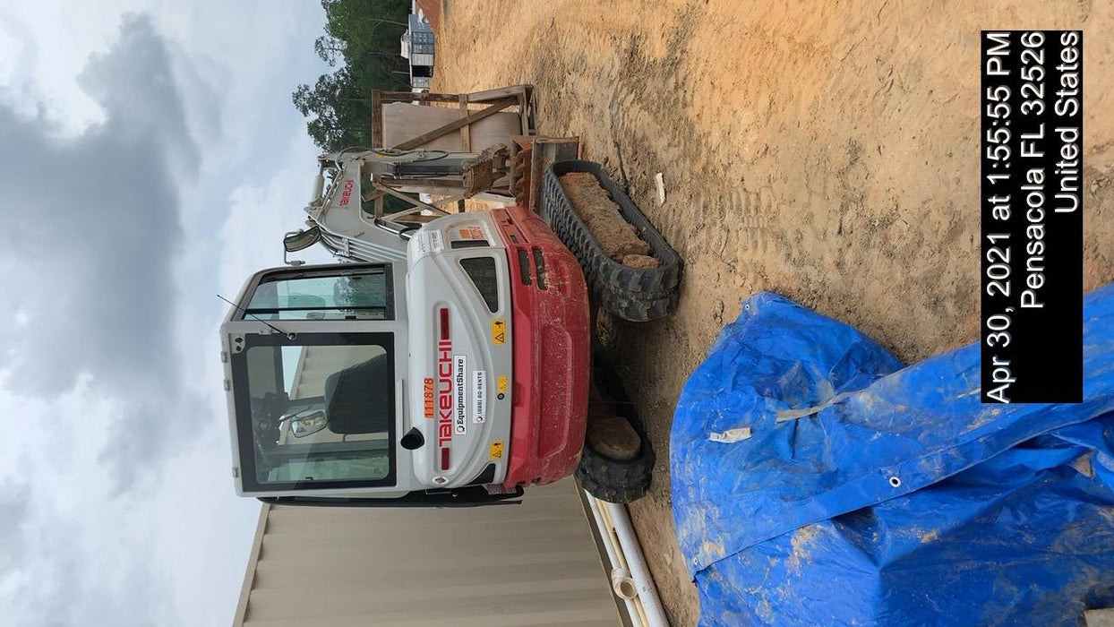 2020 Takeuchi TB-235-2CR Cab/Heat/Air, Rubber Tracks, Manual TAG QC