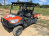 2021 Kubota RTV-X1140W-H Plastic Canopy, Windshield Acrylic Clear, LED Strobe Light, Wire Harness Kit, Back up Alarm