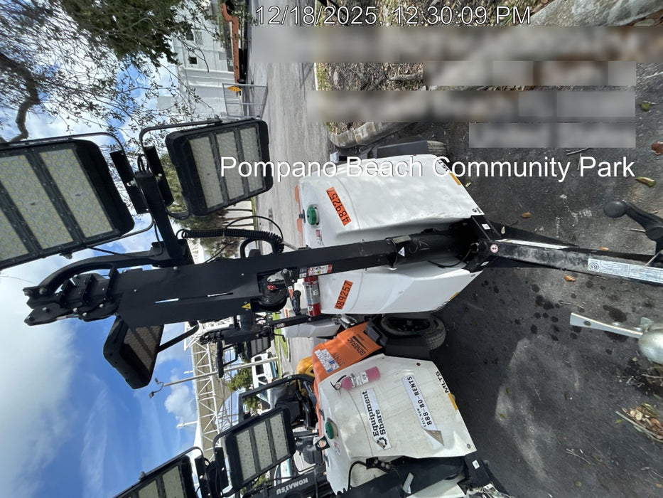 2025 Generac MLTS-4 Diesel, Mitsubishi L2E, 7.1 hp @1800 rpm, Flex Switch 120V Input, Powerzone Controller, (4) 320W LED Lights, 4kW Generator, 39.9 Gal Fuel Tank, 2" Ball, T3, ES Decals