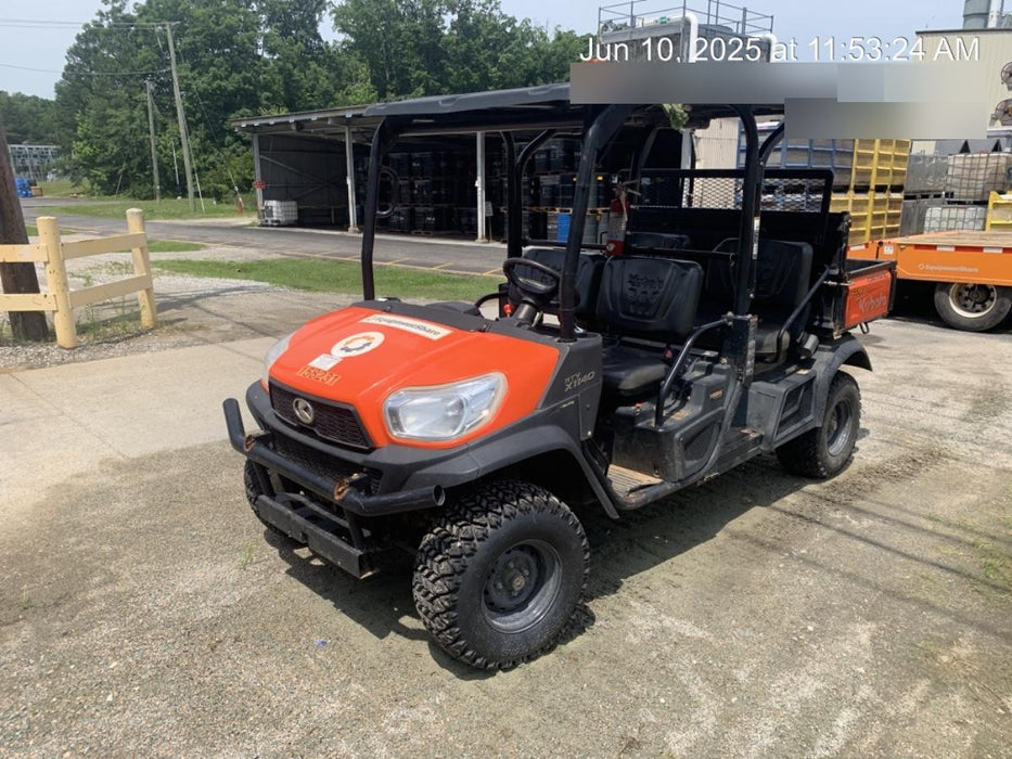 2021 Kubota RTV-X1140W-H Plastic Canopy, Windshield Acrylic Clear, LED Strobe Light, Wire Harness Kit, Back up Alarm