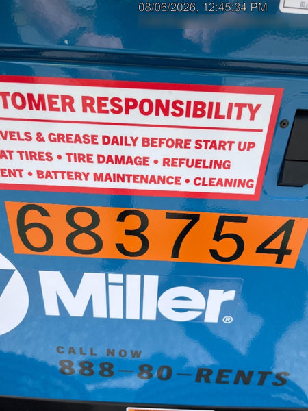 2026 MILLER ELECTRIC Bobcat 265 G