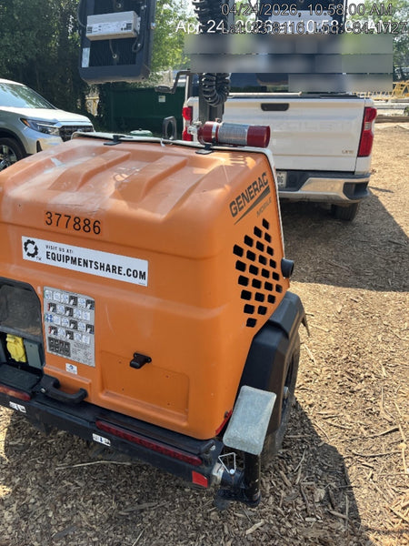 2023 Generac MLT2 Diesel, Flex Switch 120V Input, Powerzone Controller, 
(4) 320W LED Lights, 4kW Generator, 39.9 Gal Fuel Tank, 2" Ball, T3