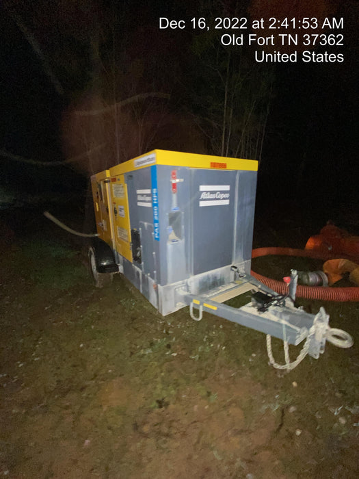 2020 ATLAS COPCO PAS 200 HF CS Enclosed