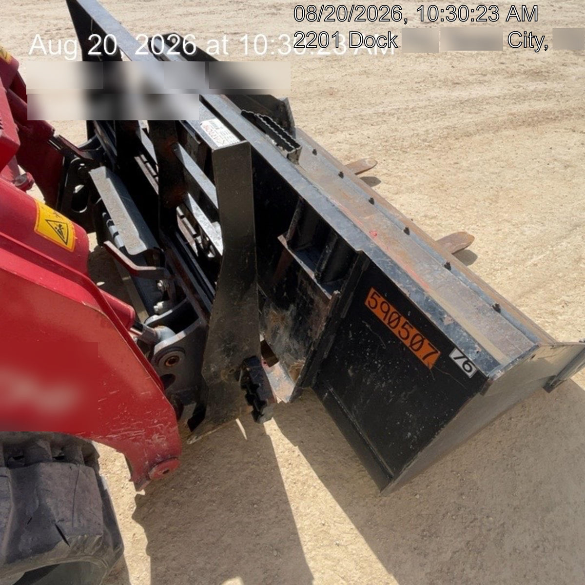 2020 EMKAY 48" Pallet Forks - Emkay