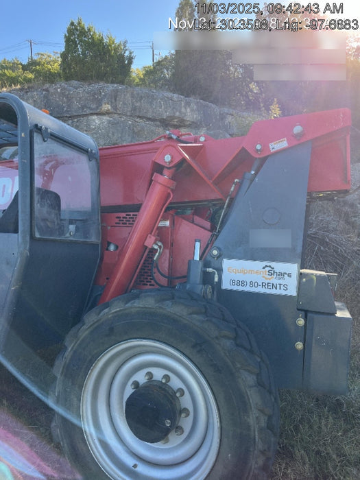 2018 Manitou MTA10055 MTA10055 - 74 HP T4, Canopy, Worklights/Strobe, Beacon, 66" Carriage, 60" Forks, Solid Tires, Lift Hook, Aux Hydraulics