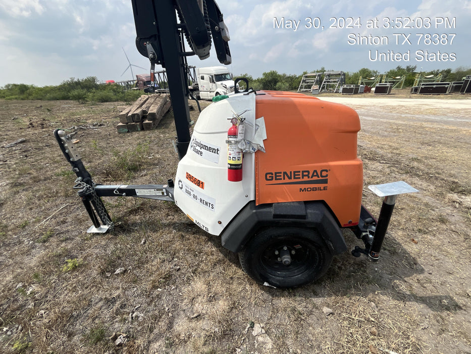 2024 Generac MLT2 Diesel, Flex Switch 120V Input, Powerzone Controller, 
(4) 320W LED Lights, 4kW Generator, 39.9 Gal Fuel Tank, 2" Ball, T3