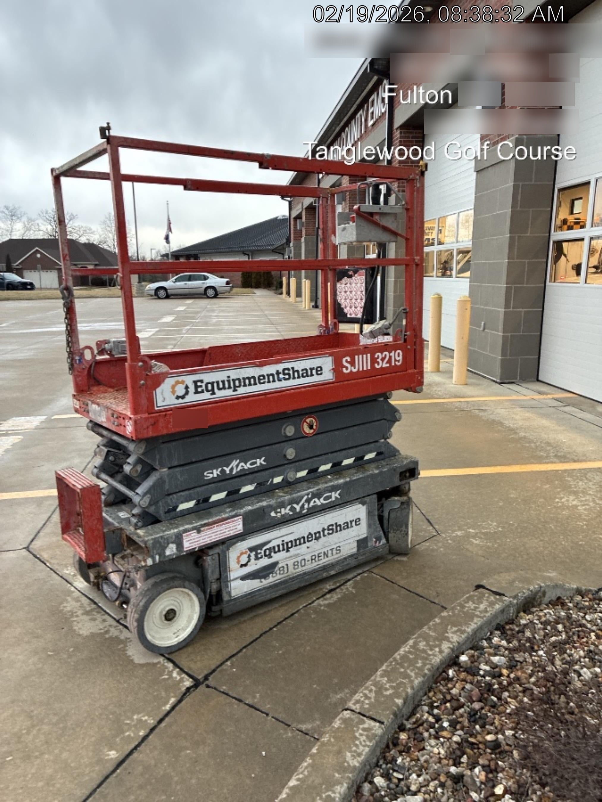 2019 Skyjack SJIII-3219 Standard Options, Trojan Batteries