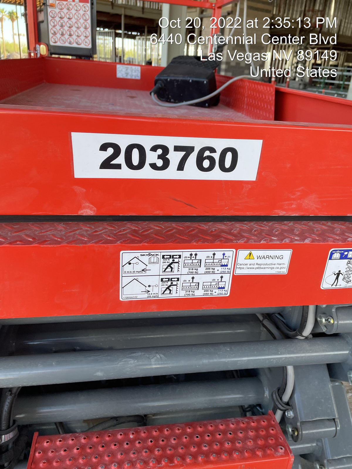 2022 SKYJACK SJ4732