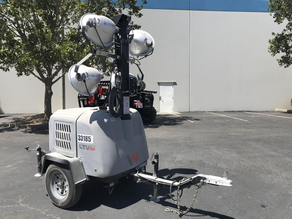 2019 Wacker Neuson LTV6L-MH Wacker Neuson LTV6L Mobile Light Tower w/Fuel Level Sensor Installed
