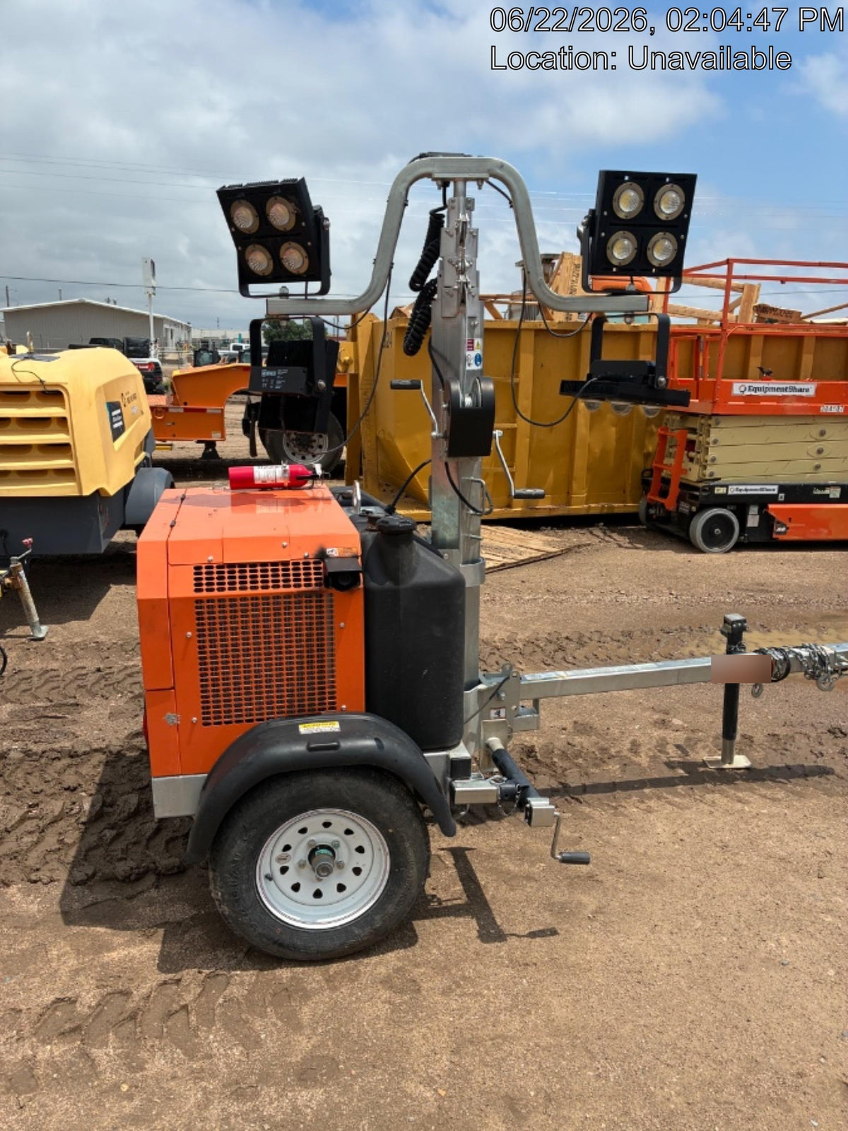 2024 Wanco WLTT-4MM4K Diesel, Deep Sea Controller, Shore Power Plug, Auto Start, (4) 350W LED Floodlights, 4kW Generator, 60 Gal Fuel Tank, 2" Ball, T3