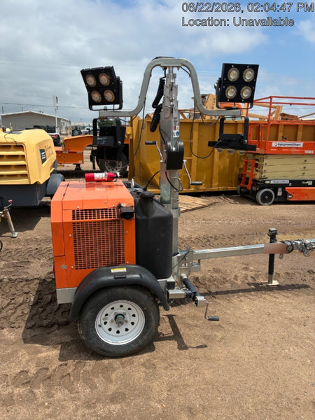 2024 Wanco WLTT-4MM4K Diesel, Deep Sea Controller, Shore Power Plug, Auto Start, (4) 350W LED Floodlights, 4kW Generator, 60 Gal Fuel Tank, 2" Ball, T3