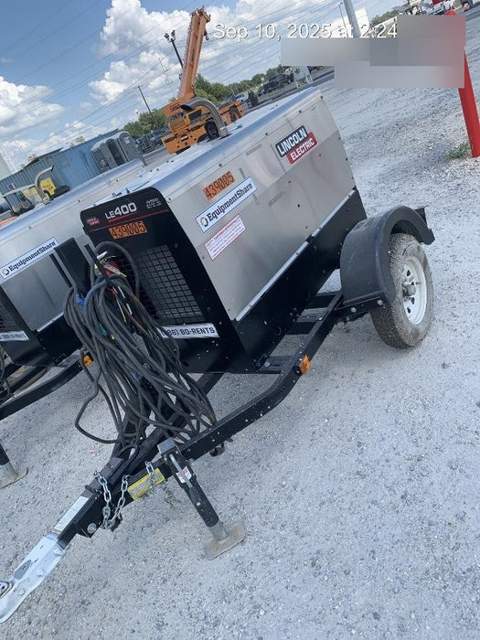 2024 Lincoln Electric LE400 Kubota V1505, Trlr, Cable Rack, Light Kit, ES Decals, T3