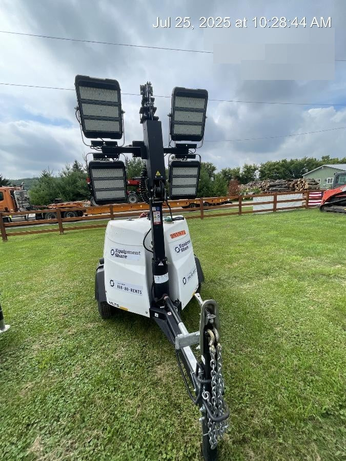 2024 Generac MLT2 Diesel, Flex Switch 120V Input, Powerzone Controller, 
(4) 320W LED Lights, 4kW Generator, 39.9 Gal Fuel Tank, 2" Ball, T3