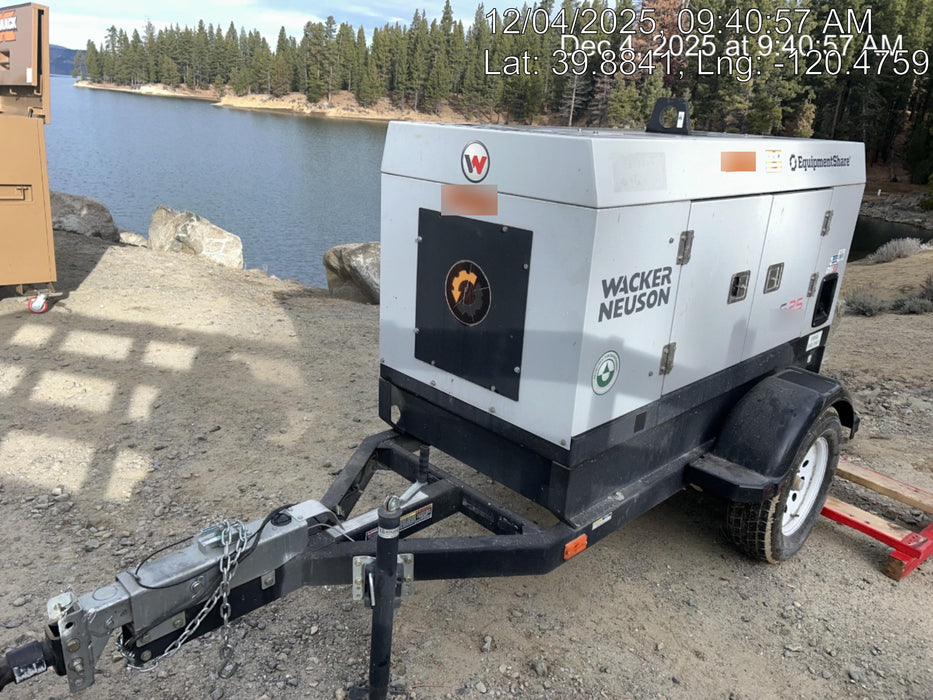 2019 WACKER NEUSON G25