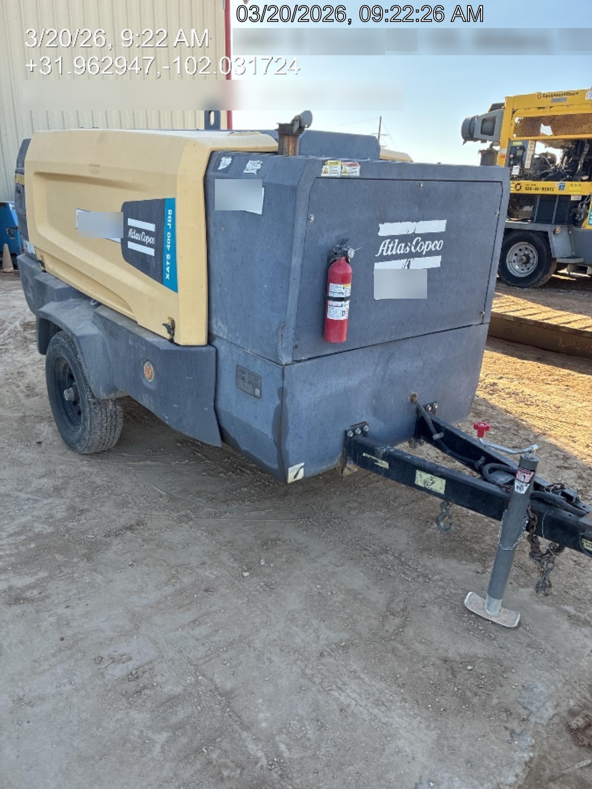 2020 ATLAS COPCO XATS 400 PFF