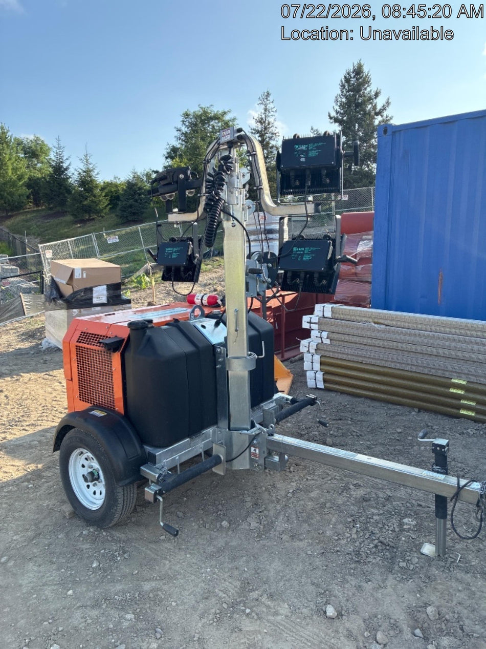 2024 Wanco WLTT-4MM4K Diesel, Deep Sea Controller, Shore Power Plug, Auto Start, (4) 350W LED Floodlights, 4kW Generator, 60 Gal Fuel Tank, 2" Ball, T3
