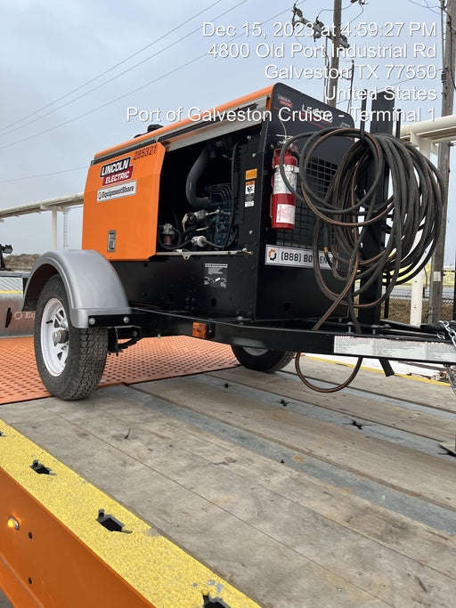 2022 Lincoln Electric LE400 Kubota V1505, Trlr, Cable Rack, Light Kit, ES Decals, T3