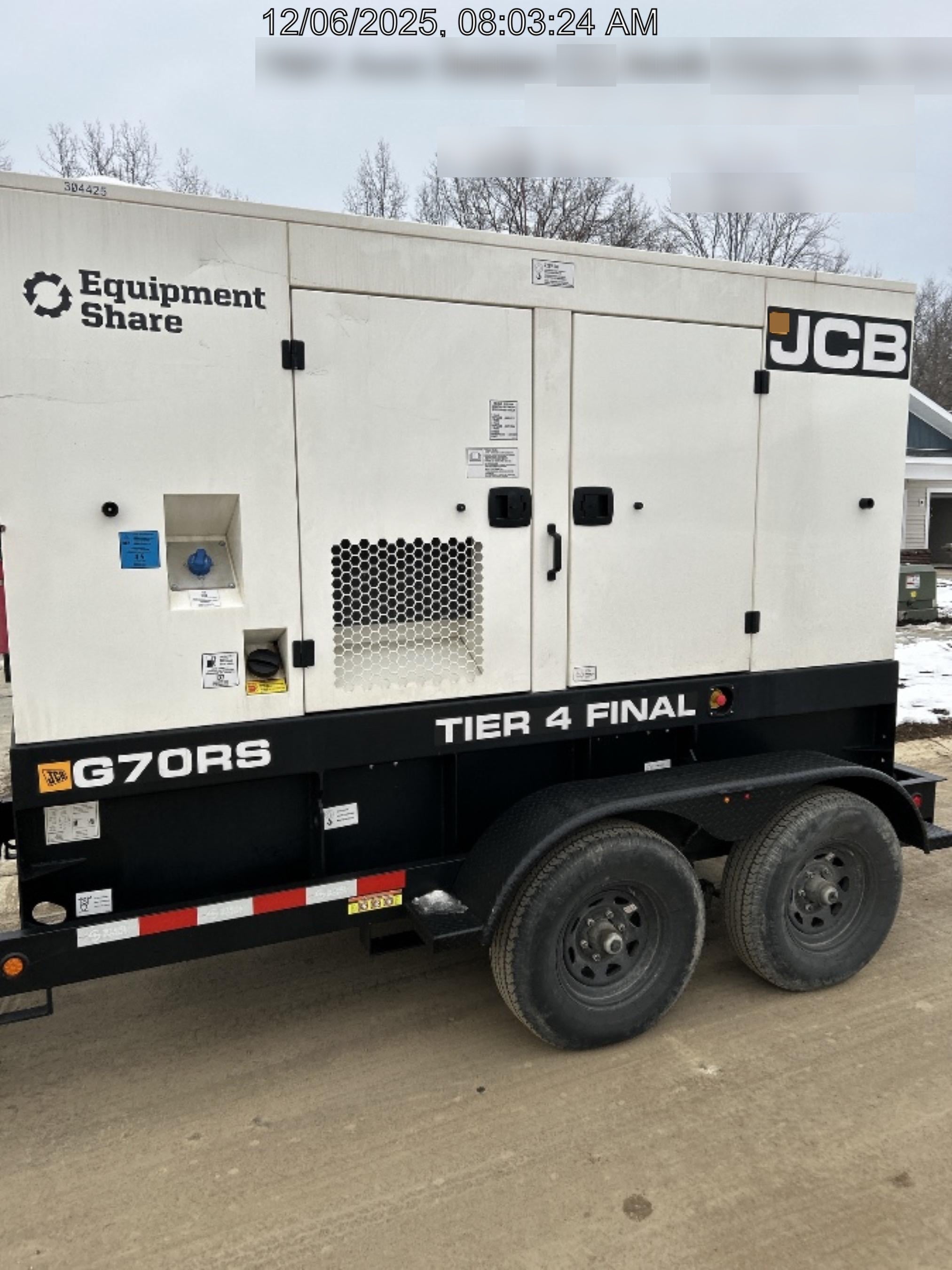 2023 JCB G70RST4F