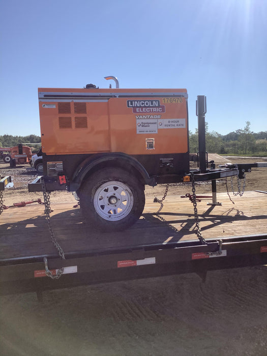 2021 Lincoln Electric Vantage 322 Vantage 322 Ready Pak 3 w/ Decals, ORANGE (includes trailer, cable rack, fender light kit) NO Telematics
