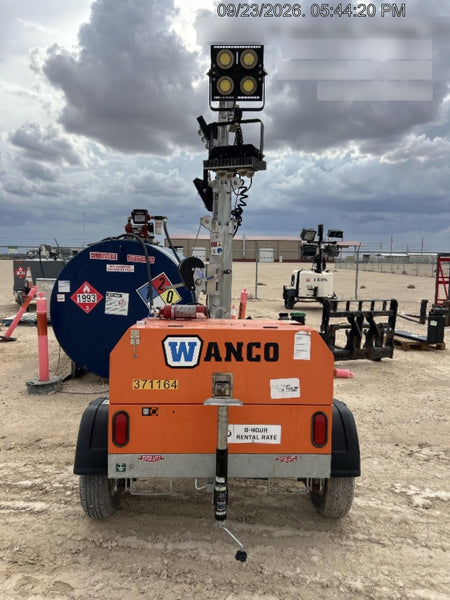 2023 Wanco WLTT-4MM4K Diesel, Deep Sea Controller, Shore Power Plug, Auto Start, (4) 350W LED Floodlights, 4kW Generator, 60 Gal Fuel Tank, 2" Ball, T3