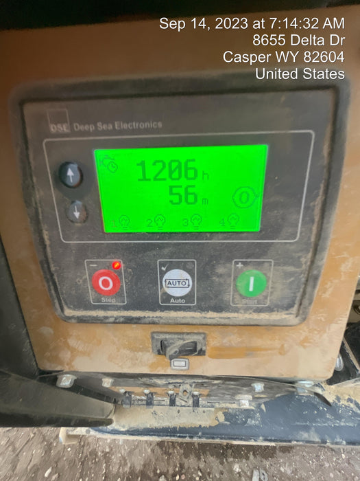 2022 Allmand NLV3GR (4) LED Light Fixture 350W, 23' Vertical Mast, 3kW Prime, Towable, ES Decals, T3