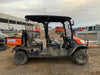 2021 Kubota RTV-X1140W-H Plastic Canopy, Windshield Acrylic Clear, LED Strobe Light, Wire Harness Kit, Back up Alarm