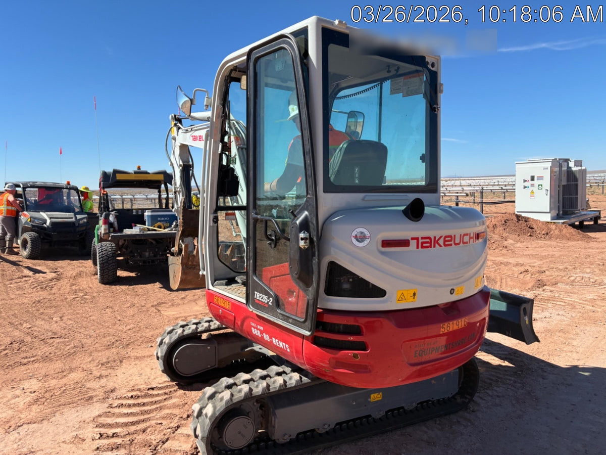 2025 TAKEUCHI TB235-2CR