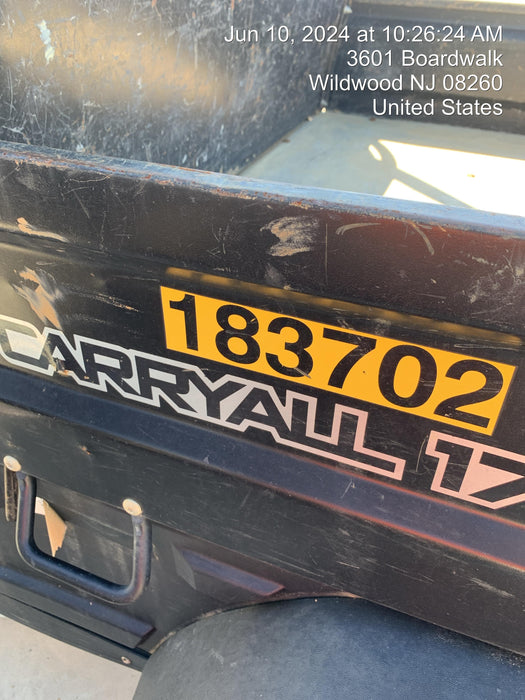 2021 Club Car CA1700D Canopy, Diesel, 4 Passenger