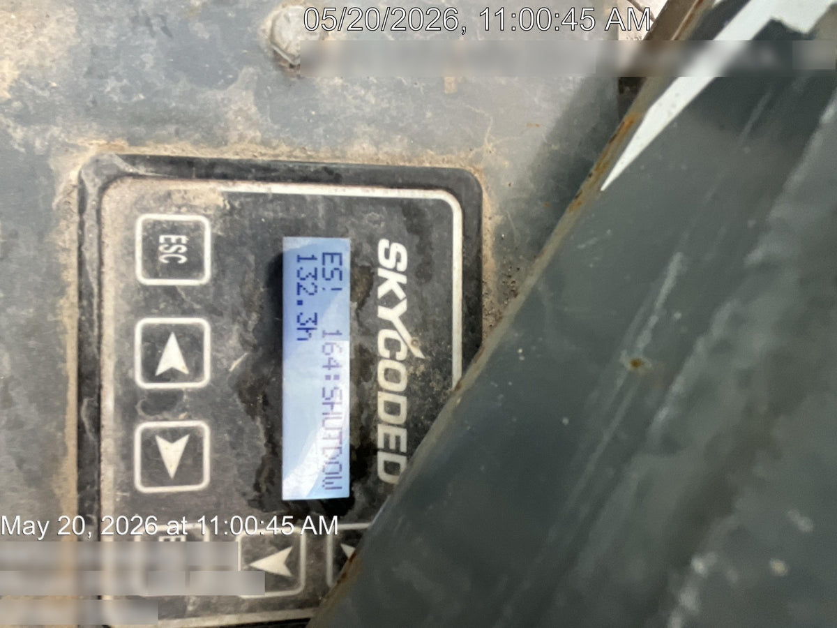 2020 Skyjack SJIII-3219 Solid NM Tires, Half height spring hinged entry gate, Dual Beacons, 800W Inverter