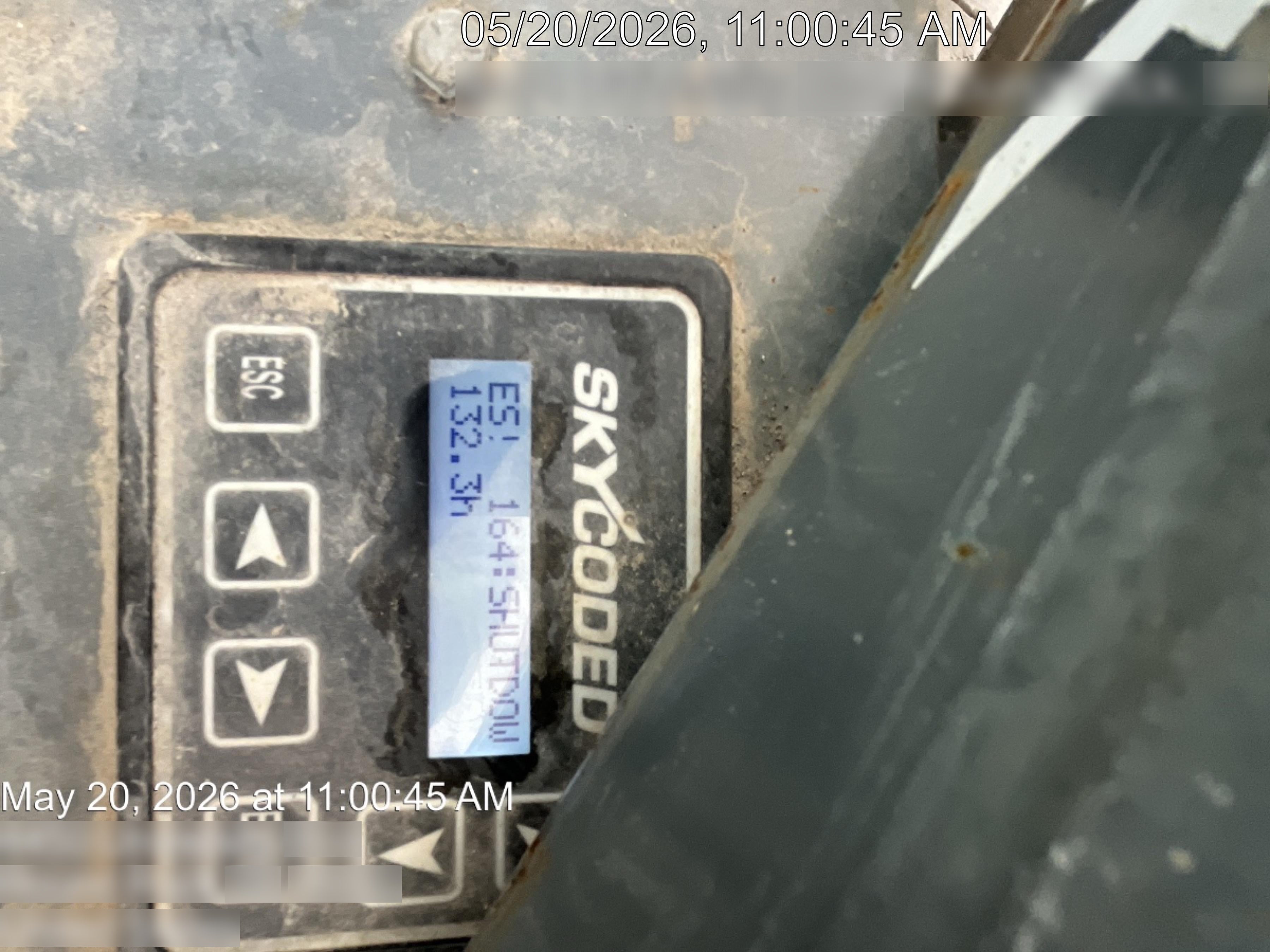 2020 Skyjack SJIII-3219 Solid NM Tires, Half height spring hinged entry gate, Dual Beacons, 800W Inverter