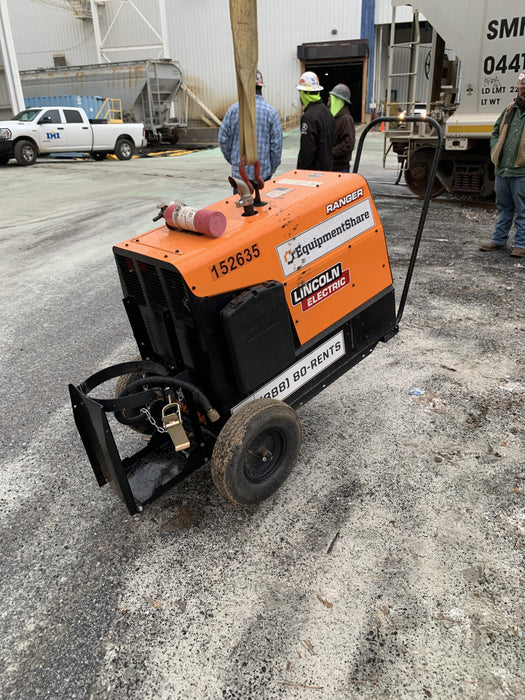 2021 Lincoln Electric Ranger 305 LPG LPG One-Pak (includes undercarriage, tank holder & tank strap) ORANGE