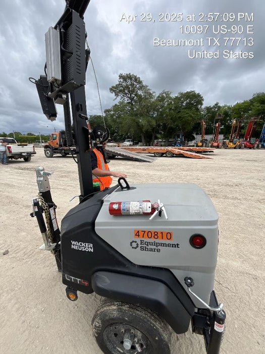 2024 Wacker Neuson LTT4 Diesel, Kohler KDW702, Deep Sea Controller, Auto Start, LED 320W, Bypass Outlet, T3