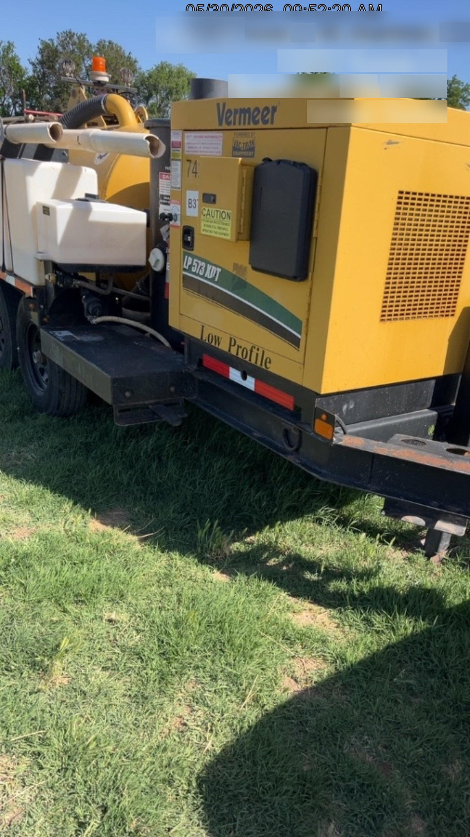2020 Vac-Tron LP573XDT 24Hp Kohler Diesel - 500 Gal Debris Tank - 500 CFM Vacuum Pump - x2 100 Gal Water Tanks