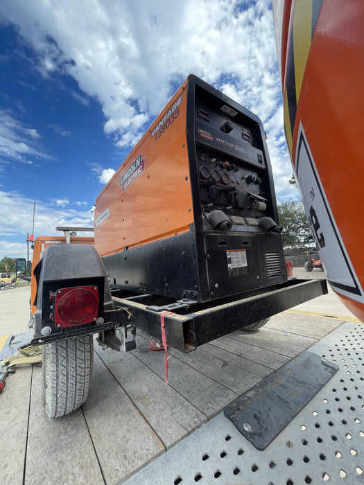 2021 Lincoln Electric Vantage 322 Vantage 322 Ready Pak 3 w/ Decals, ORANGE (includes trailer, cable rack, fender light kit) NO Telematics