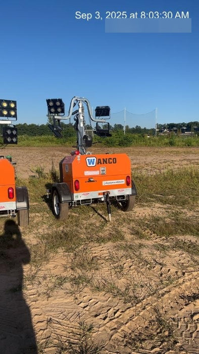 2024 Wanco WLTT-4MM4K Diesel, Deep Sea Controller, Shore Power Plug, Auto Start, (4) 350W LED Floodlights, 4kW Generator, 60 Gal Fuel Tank, 2" Ball, T3