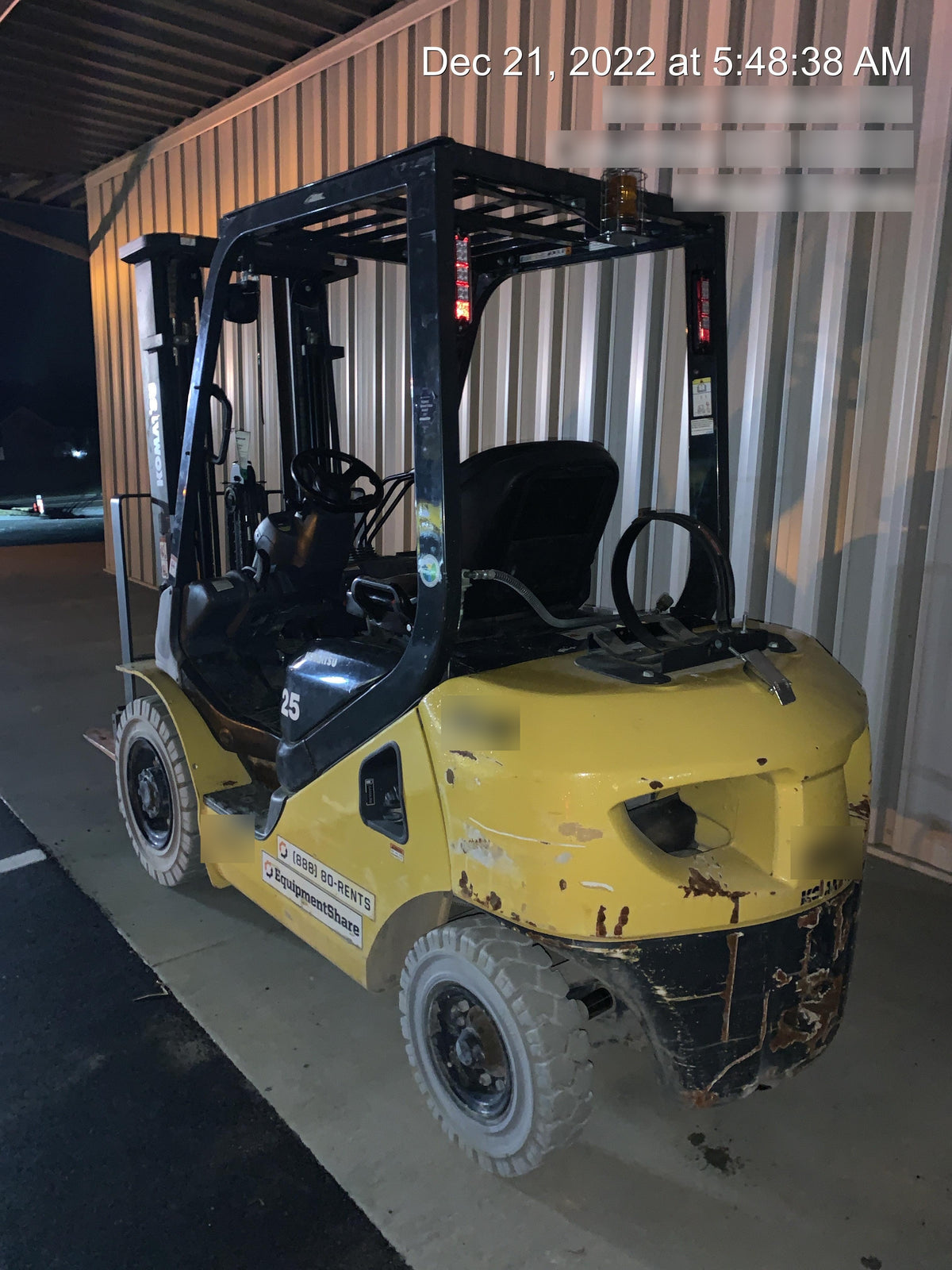 2018 KOMATSU FG25HT-16