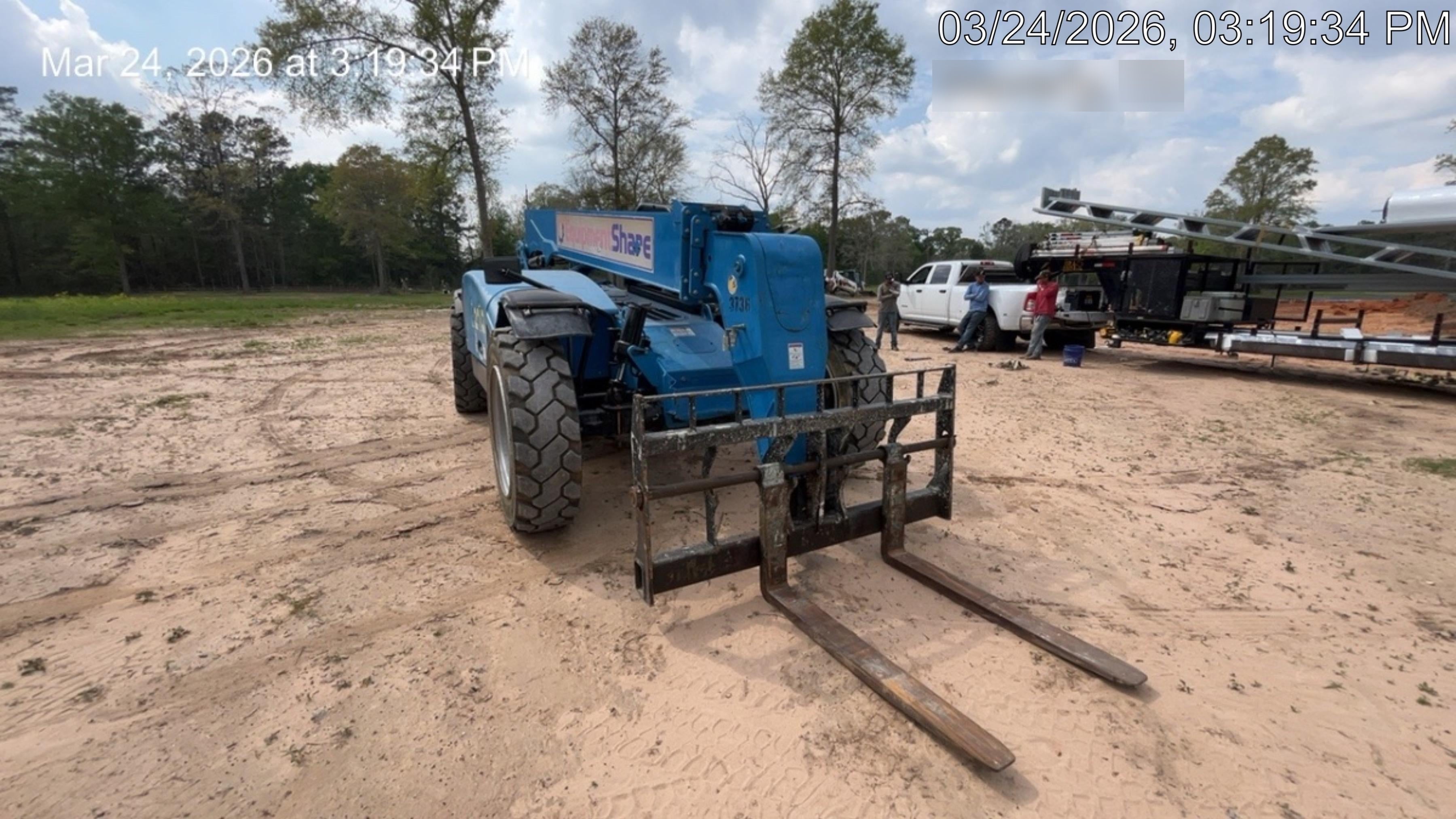 2017 Genie GTH-844 Genie GTH 844, Solid Tires, 60" carriage, Open ROPS - GTH08E-10916