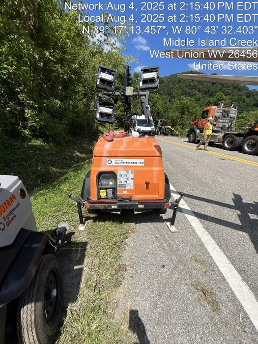 2023 Generac MLT2 Diesel, Flex Switch 120V Input, Powerzone Controller, 
(4) 320W LED Lights, 4kW Generator, 39.9 Gal Fuel Tank, 2" Ball, T3