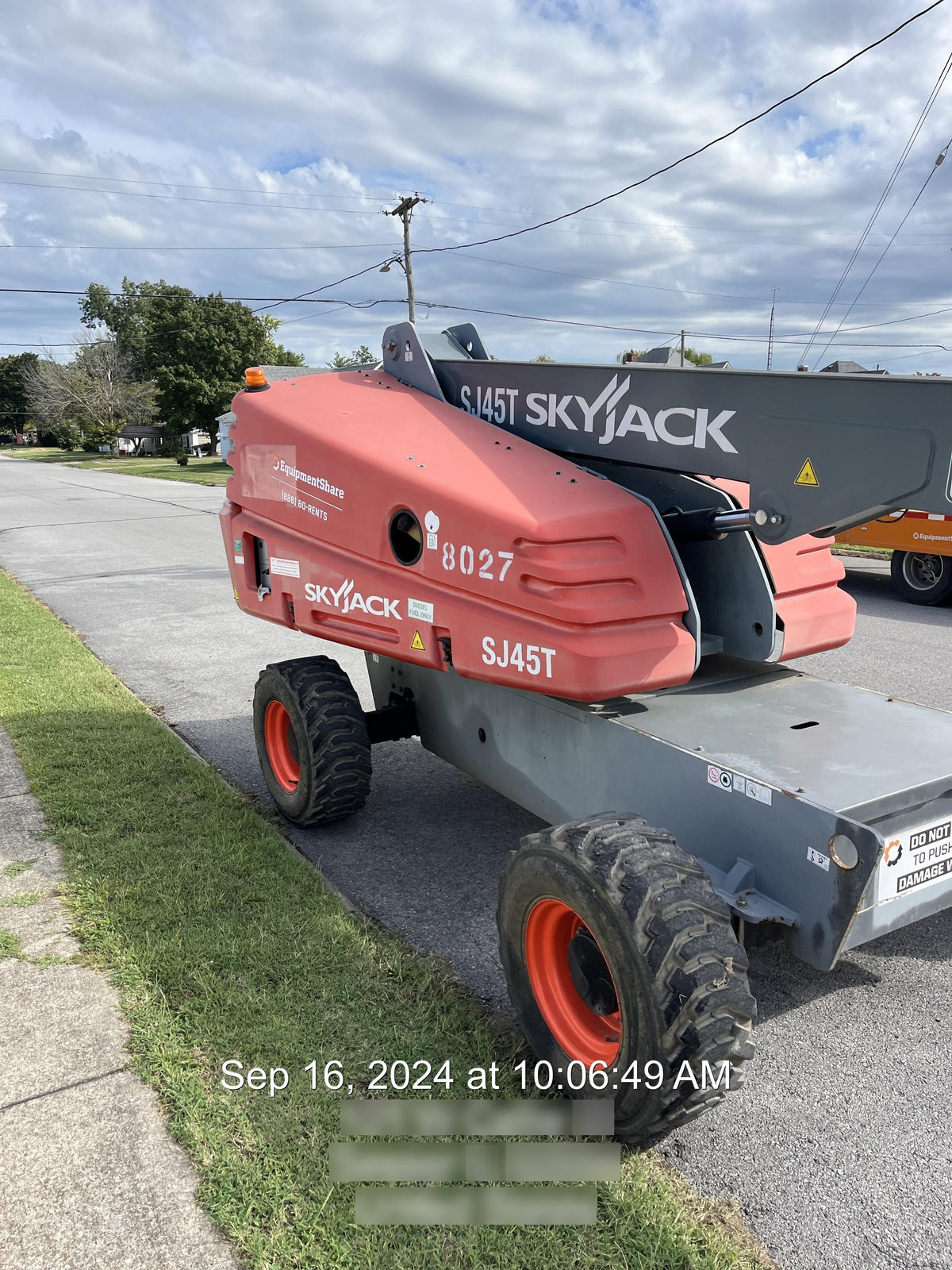 2018 SKYJACK SJ45T+