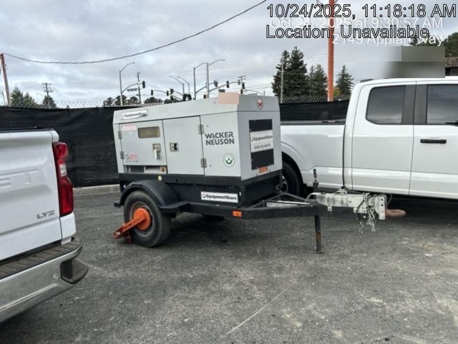 2019 WACKER NEUSON G25