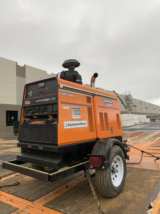 2021 Lincoln Electric Vantage 549X Ready Pak 3, ORANGE (includes trailer, cable rack, fender light kit)
