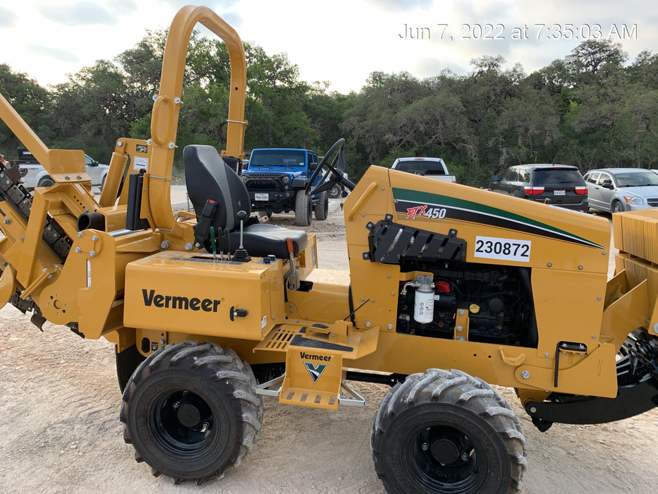 2022 VERMEER RTX450