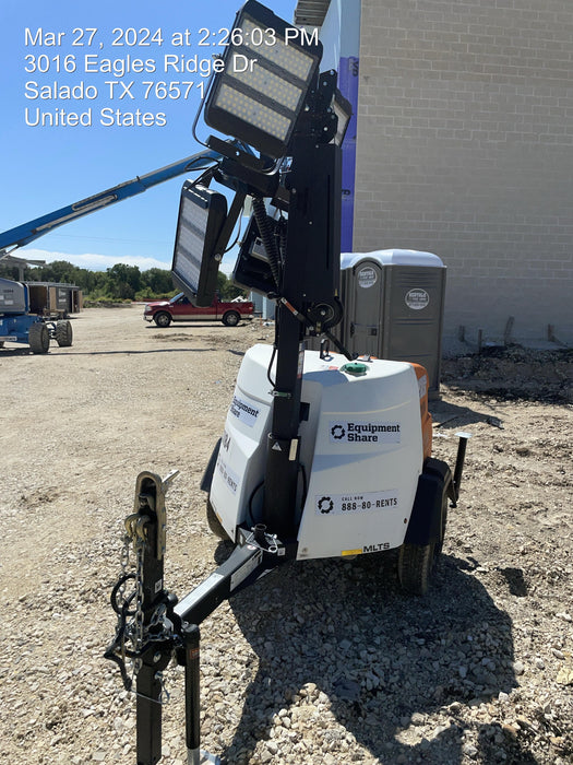 2023 Generac MLT2 Diesel, Flex Switch 120V Input, Powerzone Controller, (4) 320W LED Lights, 4kW Generator, 39.9 Gal Fuel Tank, 2" Ball, T3