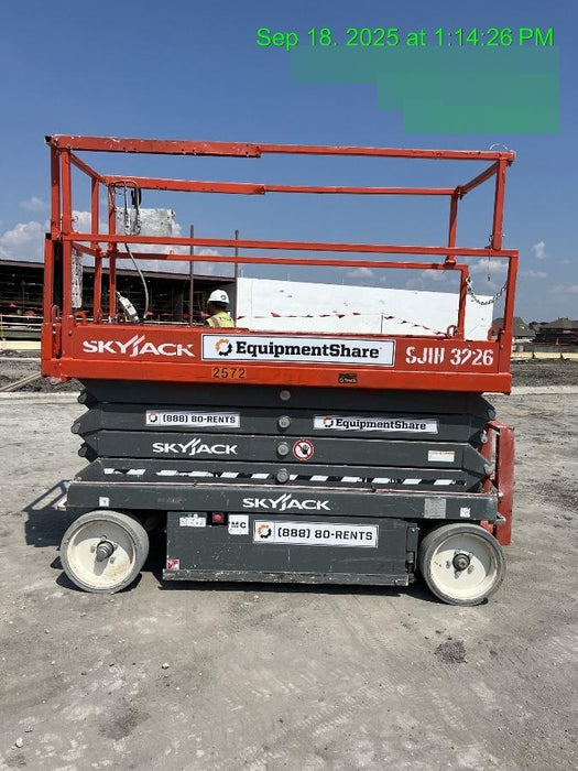 2016 Skyjack SJIII-3226 Standard Options