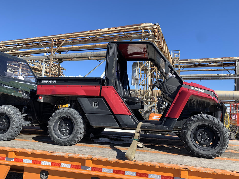 2021 Yanmar YU1000 Canopy, Steel Wheel, Poly WindShield, Beacon, Backup Alarm