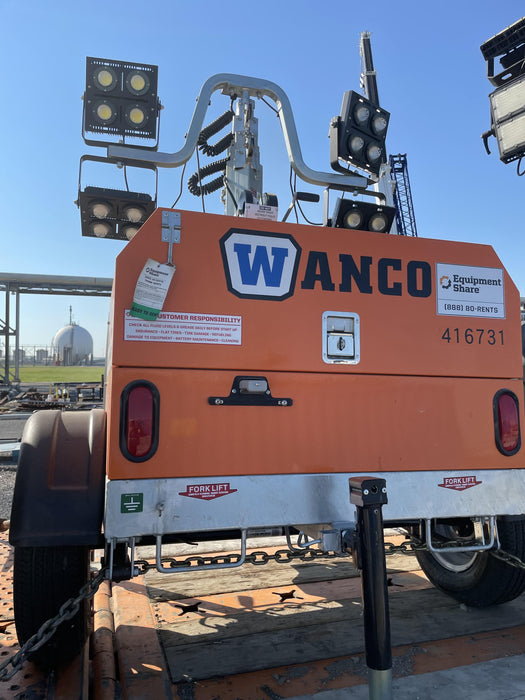 2024 Wanco WLTT-4MM4K Diesel, Deep Sea Controller, Shore Power Plug, Auto Start, (4) 350W LED Floodlights, 4kW Generator, 60 Gal Fuel Tank, 2" Ball, T3