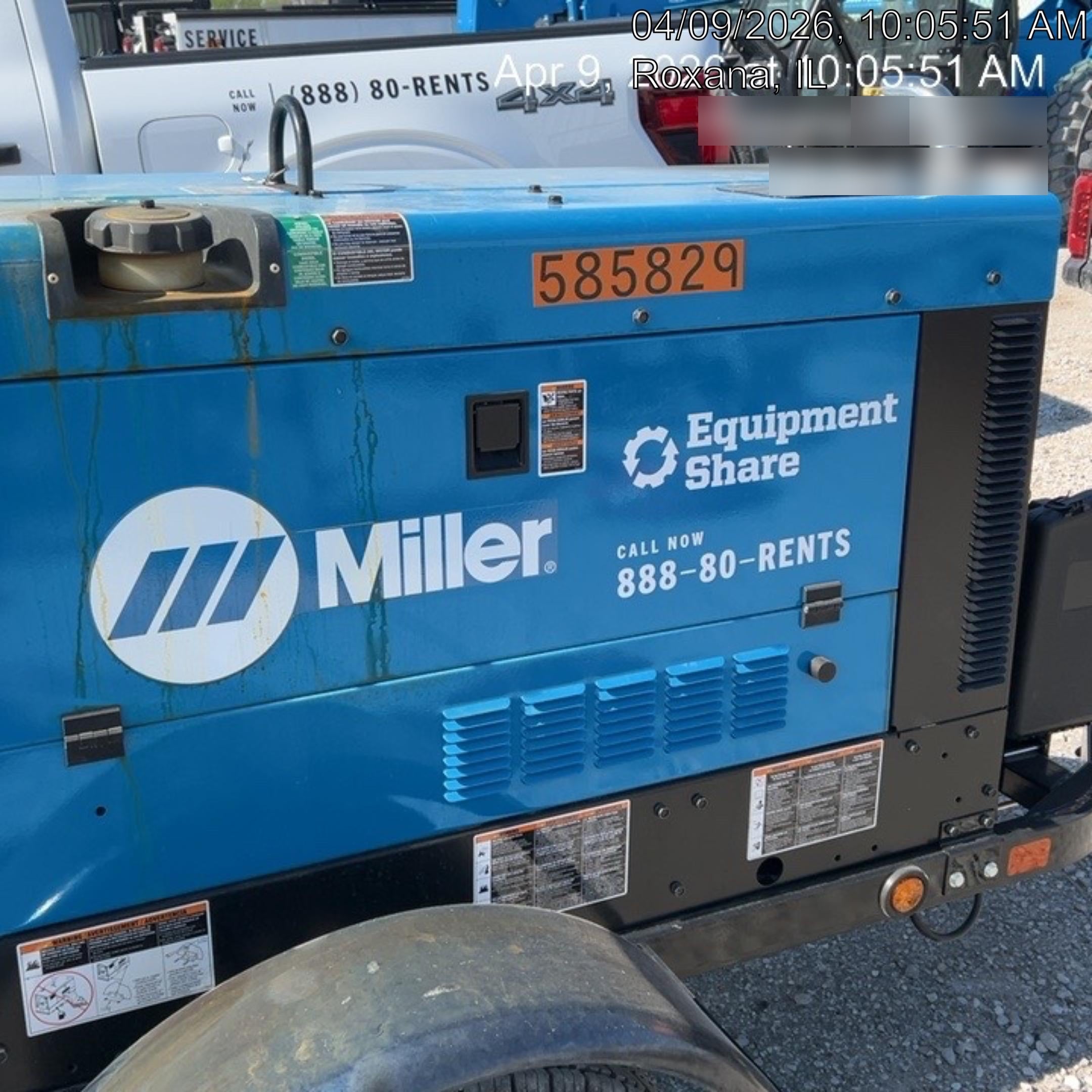 2025 MILLER ELECTRIC BIG BLUE 400